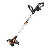 Worx String Trimmer Cordless GT3.0 20V PowerShare 12' Edger & Weed Trimmer (2 Batteries & Charger...