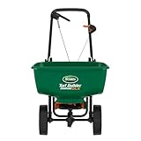 Scotts Turf Builder EdgeGuard DLX Broadcast Spreader for Seed, Fertilizer, Salt, Ice Melt, Holds up...