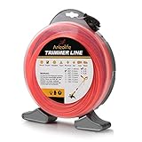 A ANLEOLIFE 1-Pound Commercial Square .080-Inch-by-557-ft String Trimmer Line Donut,with Bonus Line...