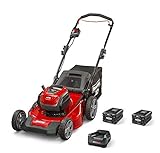 Snapper XD 82V MAX Cordless Electric 21' Push Lawn Mower, Includes Kit of 2 2.0 Batteries and Rapid...