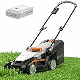 Litheli Cordless Lawn Mower 13 Inch, U20 Handy+ 20V Electric Lawn Mowers for Garden, Yard and Farm,...