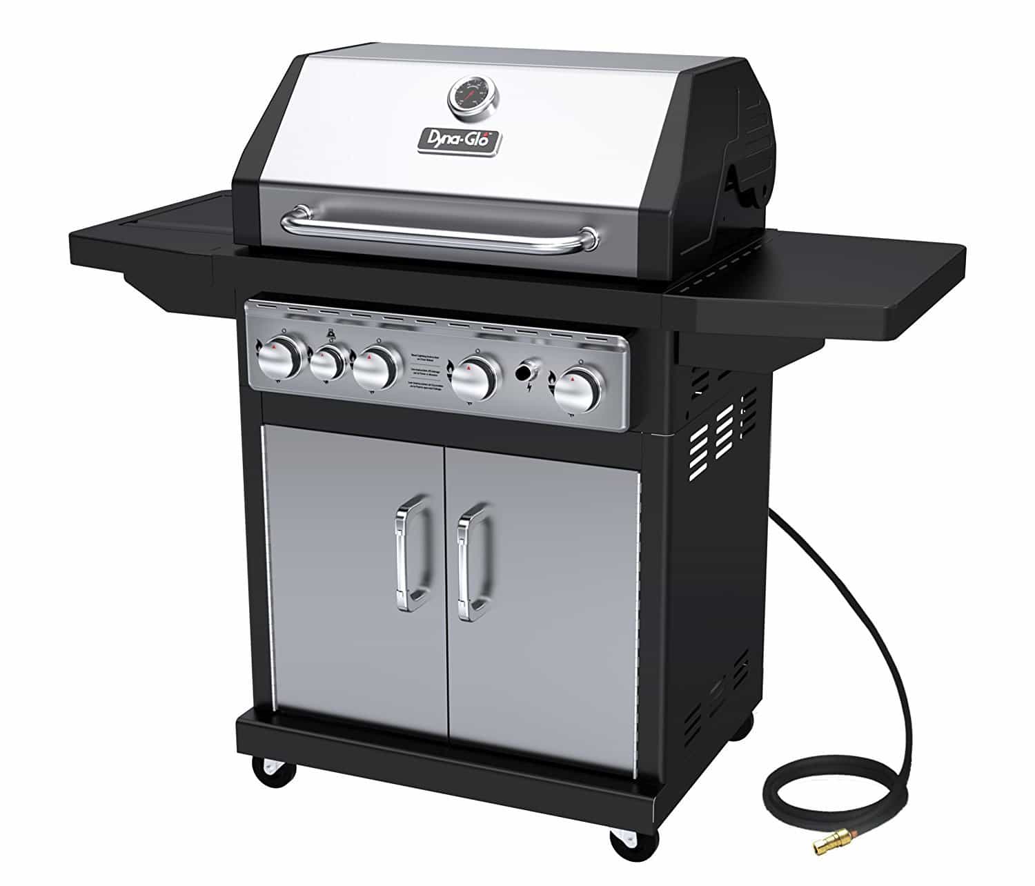 The Best Rated Gas Grills Of 2018 Updated Yardmasterz Com Dyna Glo Black Stainless 4 Burner Grill