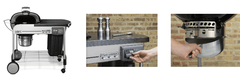 Weber 15501001 Performer Deluxe Charcoal Grill