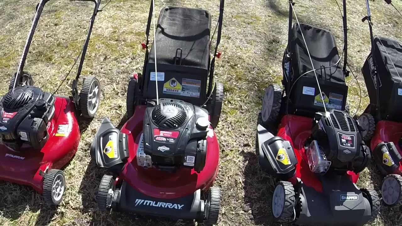 lawn mower comarison guide