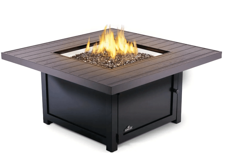 Napoleon Muskoka Patioflame 50-Inch Square Propane Gas Fire Pit Table