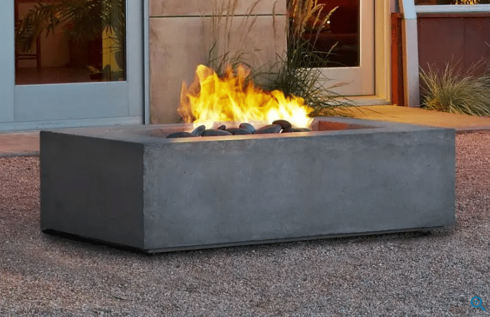 Real Flame Baltic 50-Inch Rectangle Propane